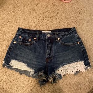 Free People Jean Short
